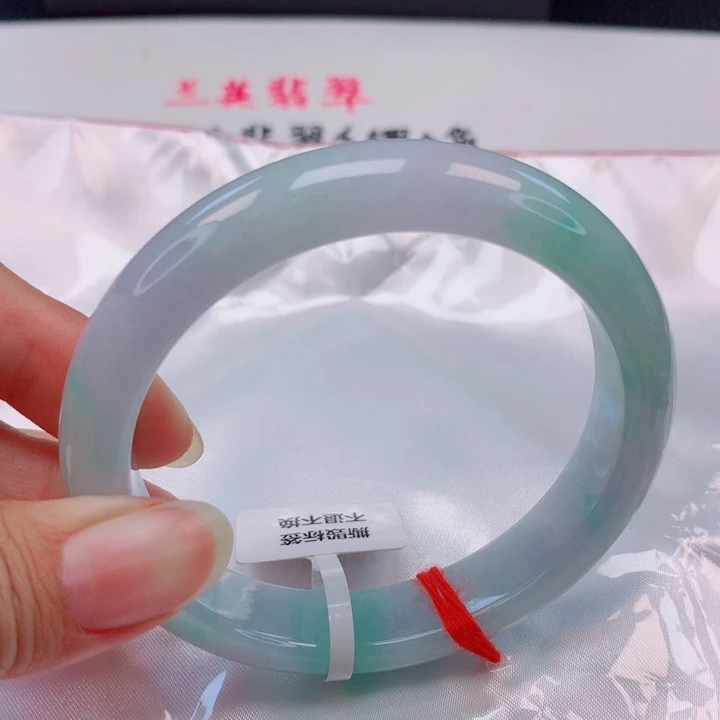 翡翠未镶嵌手镯59+圈