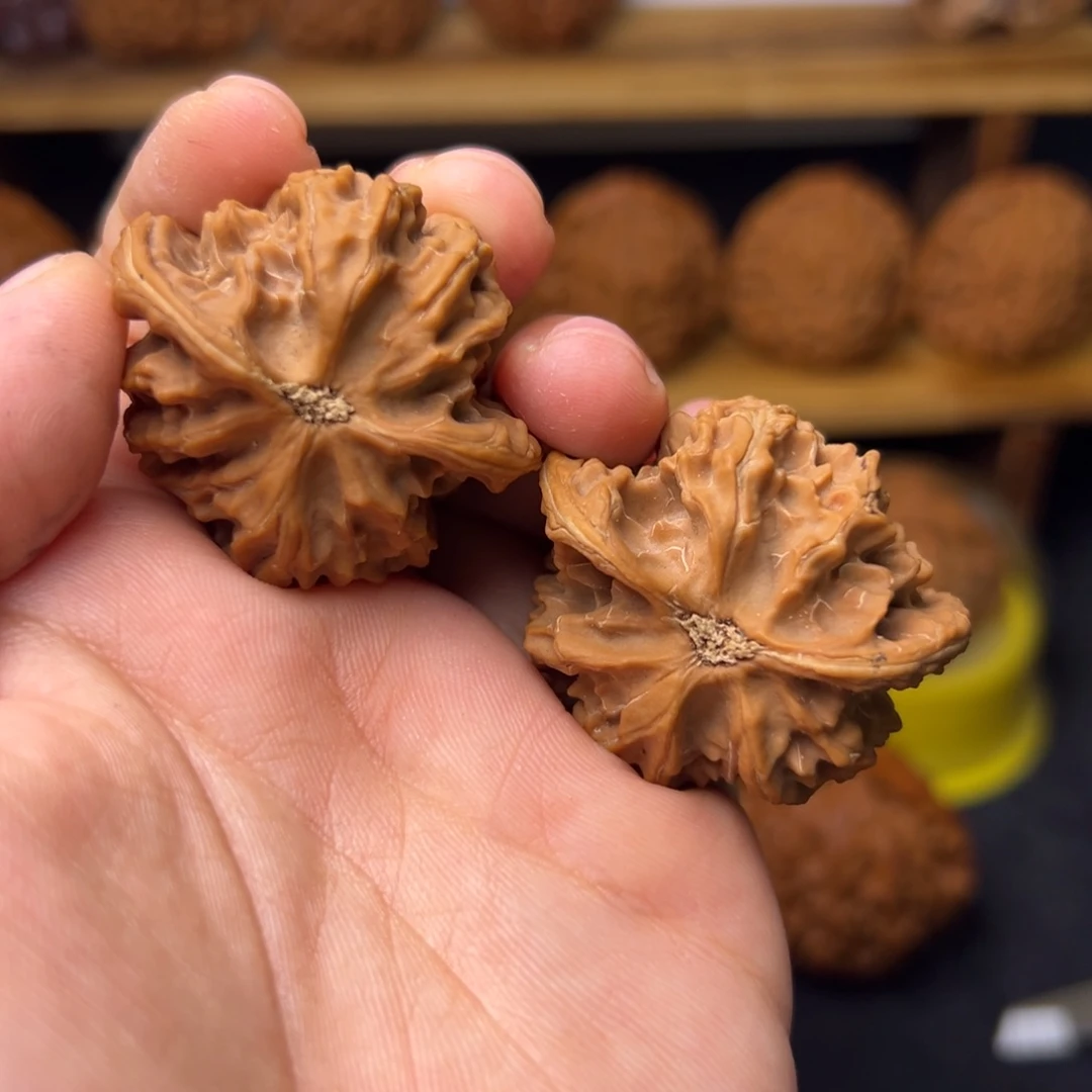 虎***塞桃核把件三棱福利