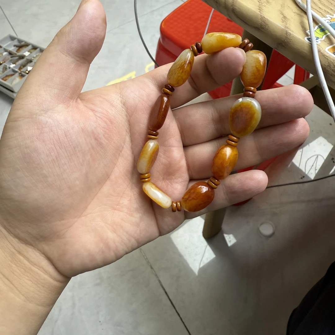 石包沁色手串多样性发货拍一发一