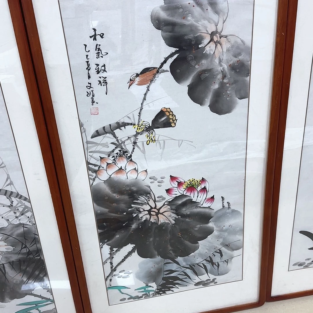 国画国画作品多次