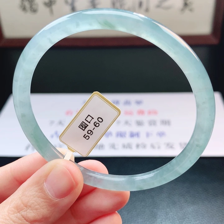 翡翠未镶嵌手镯翡翠手镯77