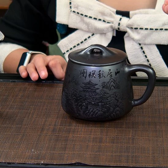 紫砂茶杯高货放漏