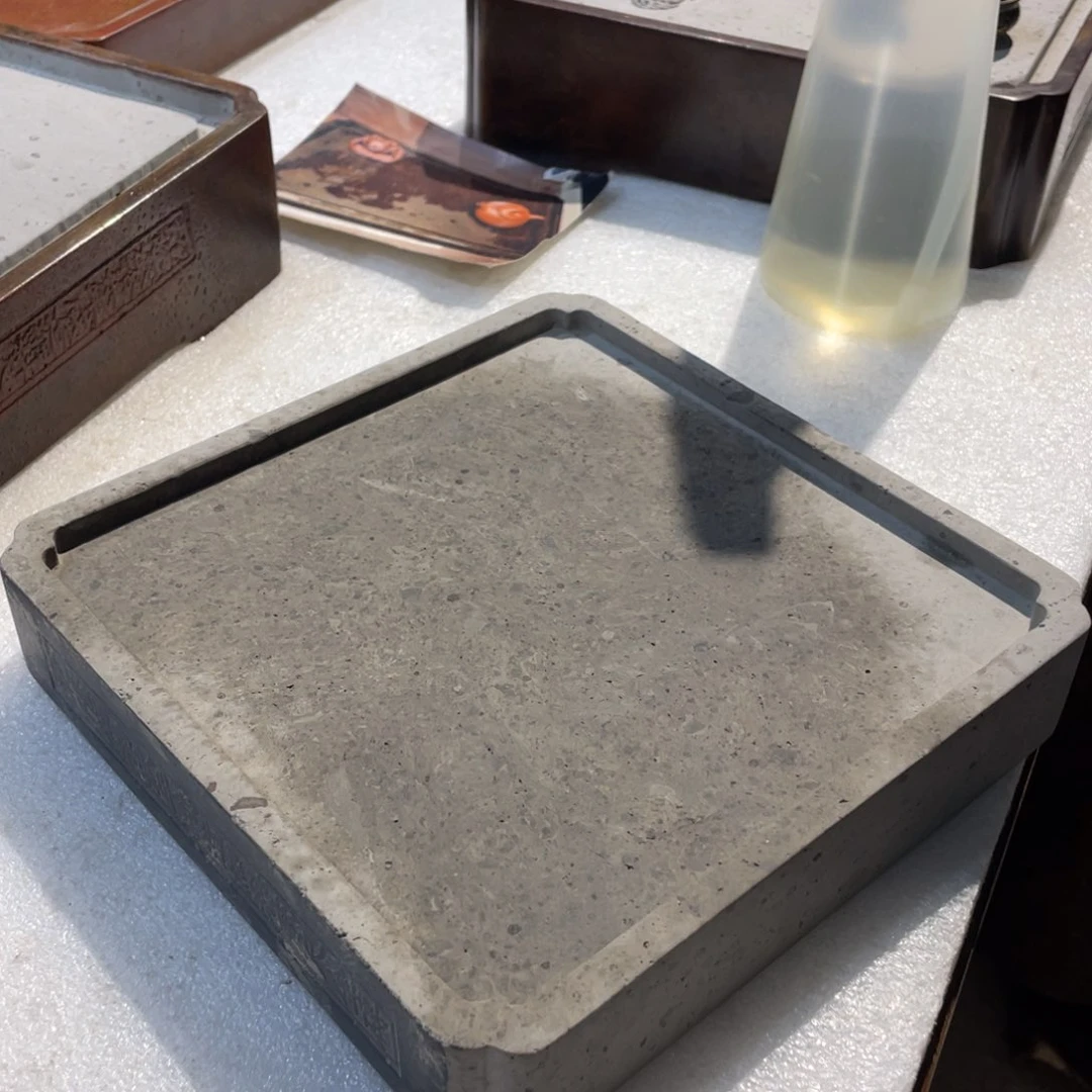 【闪购商品】砖雕金砖吸水茶台