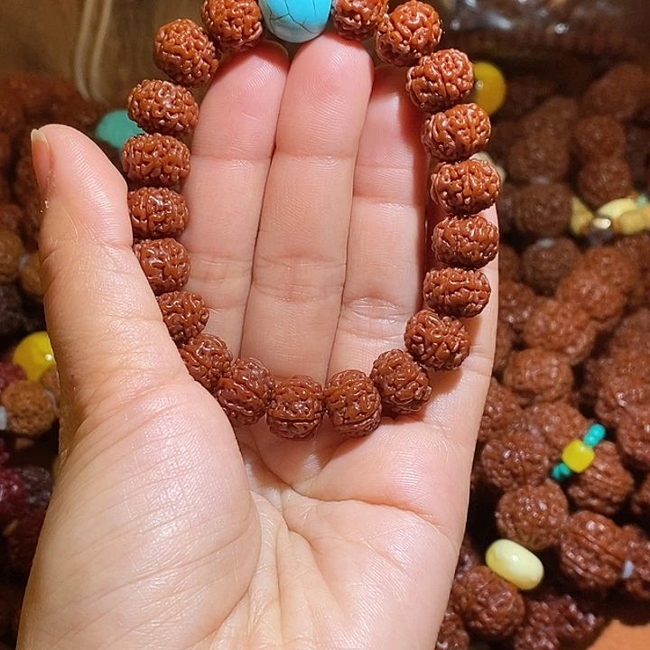 吊坠金刚菩提136玉华单圈蓝一物