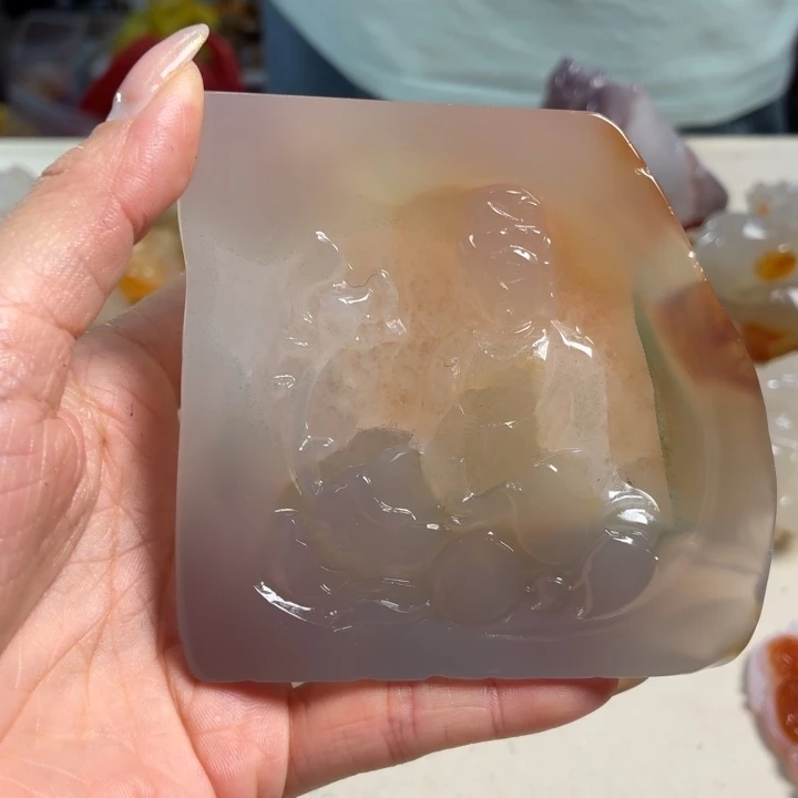 玛瑙/玉髓未镶嵌吊坠(不含链)