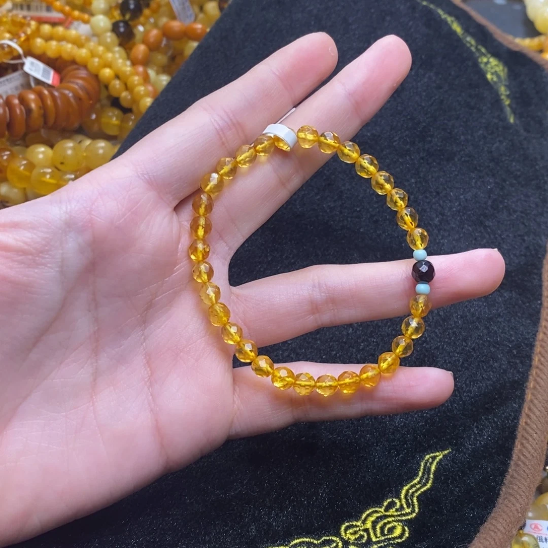 琥珀未镶嵌裸石蜜蜡