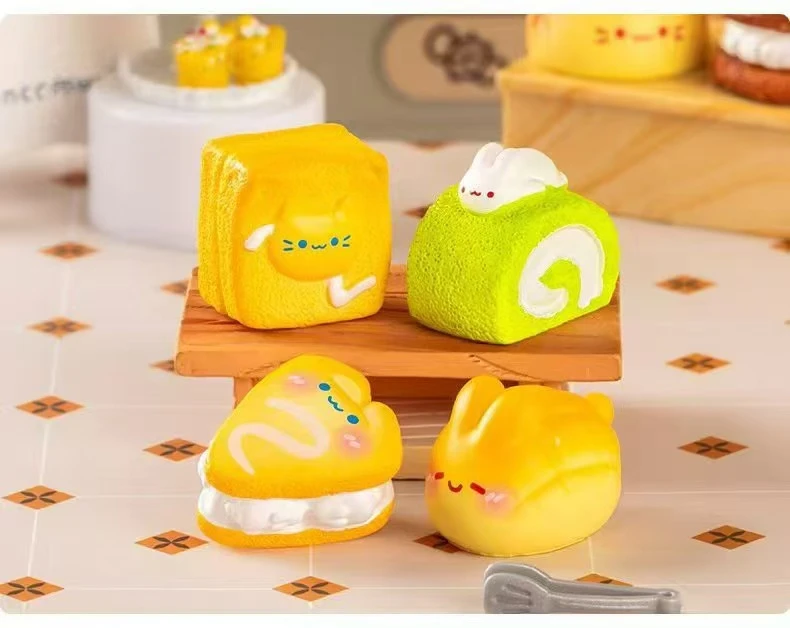 旺仔潮玩【盲盒代拆】可爱西点点派对萌粒