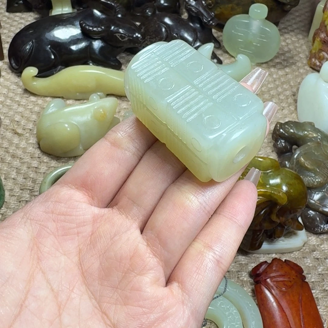 吊坠白玉菩提挂件