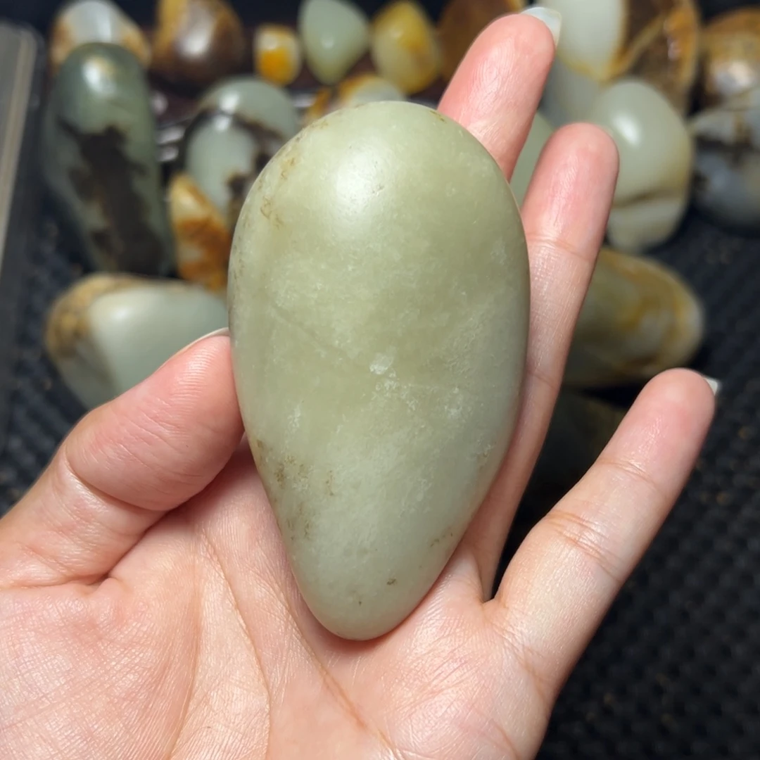 和田玉未镶嵌挂件A80