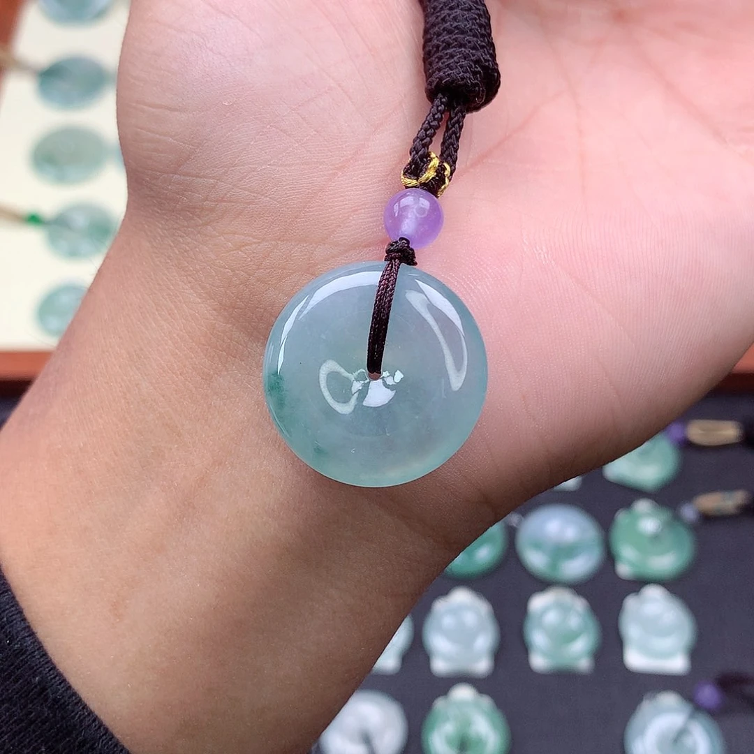 颈饰未镶嵌翡翠30 尺寸24.4-6