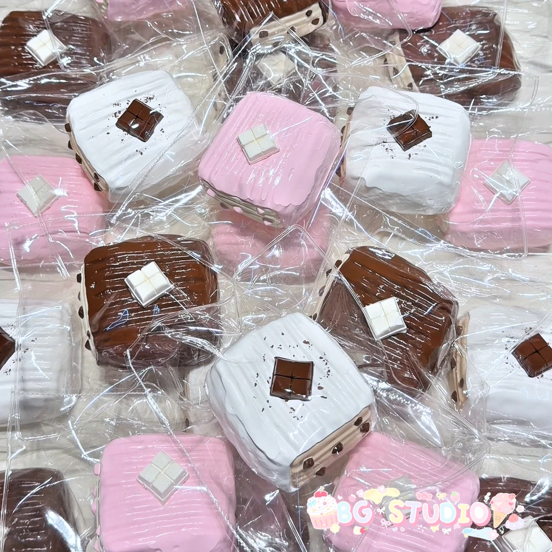 现货巧克力派系列解压玩具乳膏泥135g±10瑕疵无售后