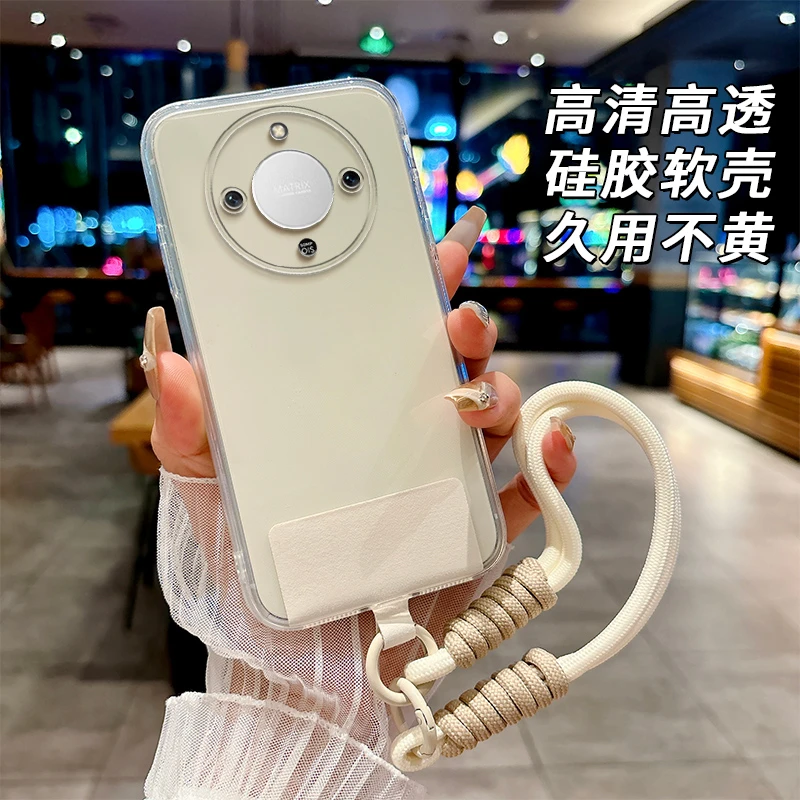 全透明软硅胶荣耀X70手机壳MTN-AN00精孔全包边不发黄防摔潮超薄