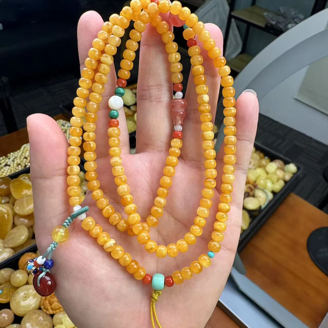 蜜蜡项链多样性发一条