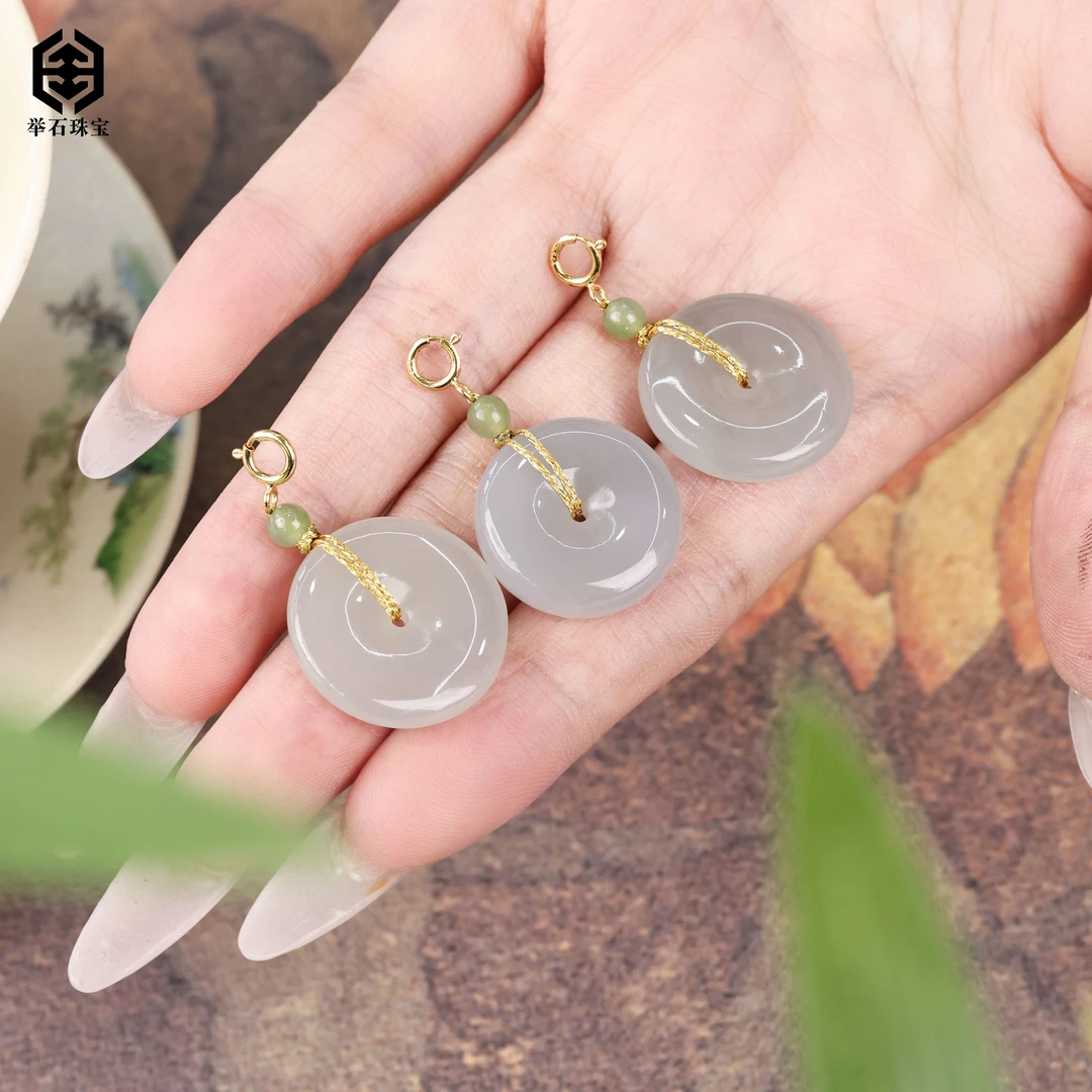 【举石珠宝】T0606-512-77和田玉吊坠（一件/多样性发）M