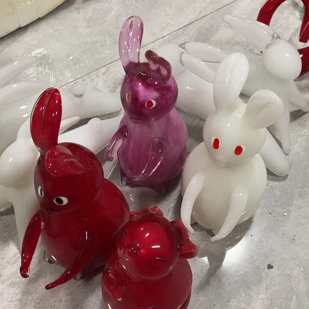 合***心琉璃手工艺品微瑕