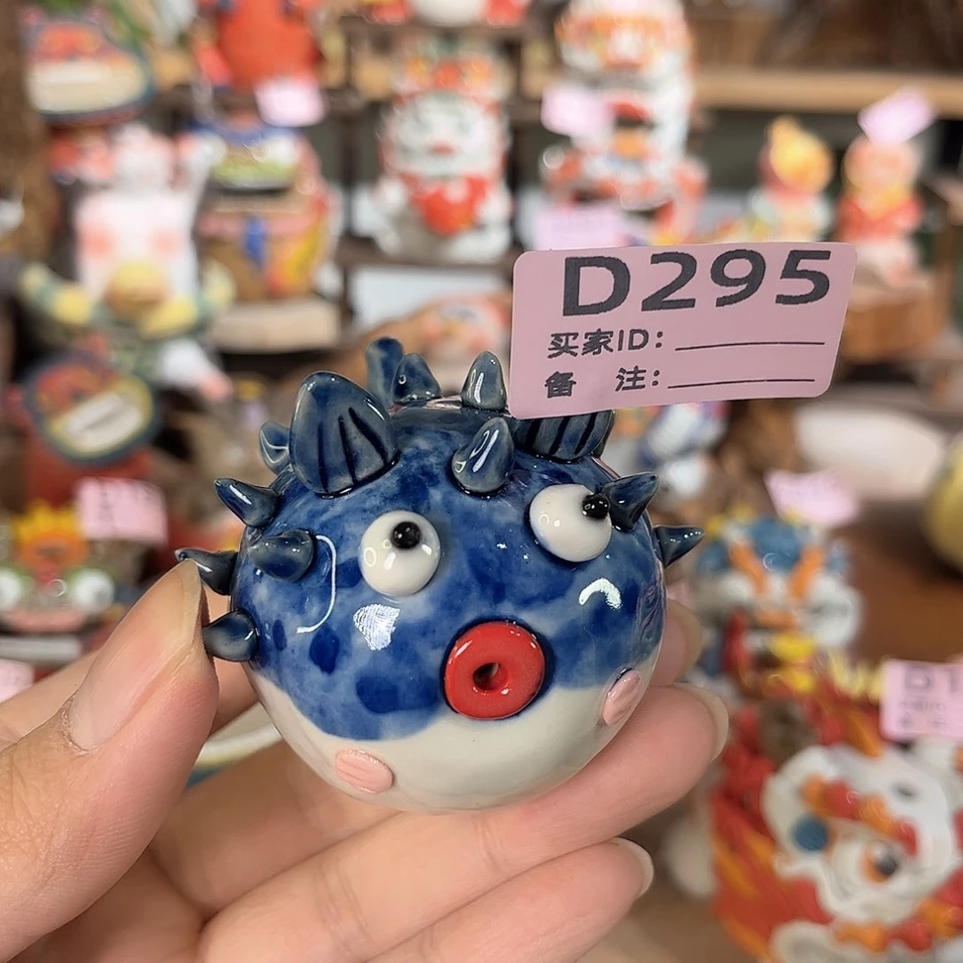 泥塑纯手工茶宠摆件