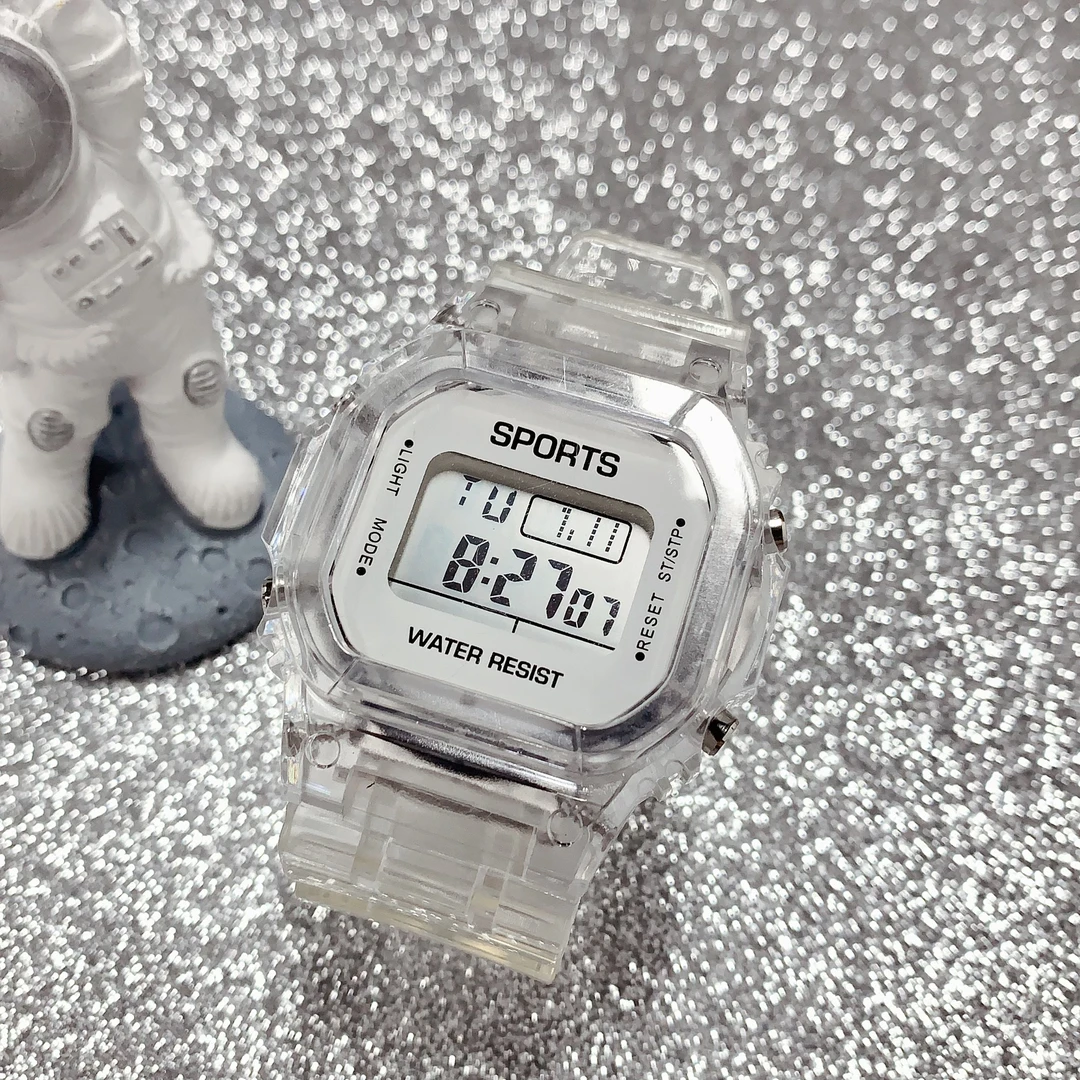 果冻手表女款初中学生初高中高颜值只看时间儿童女生电子2025新款