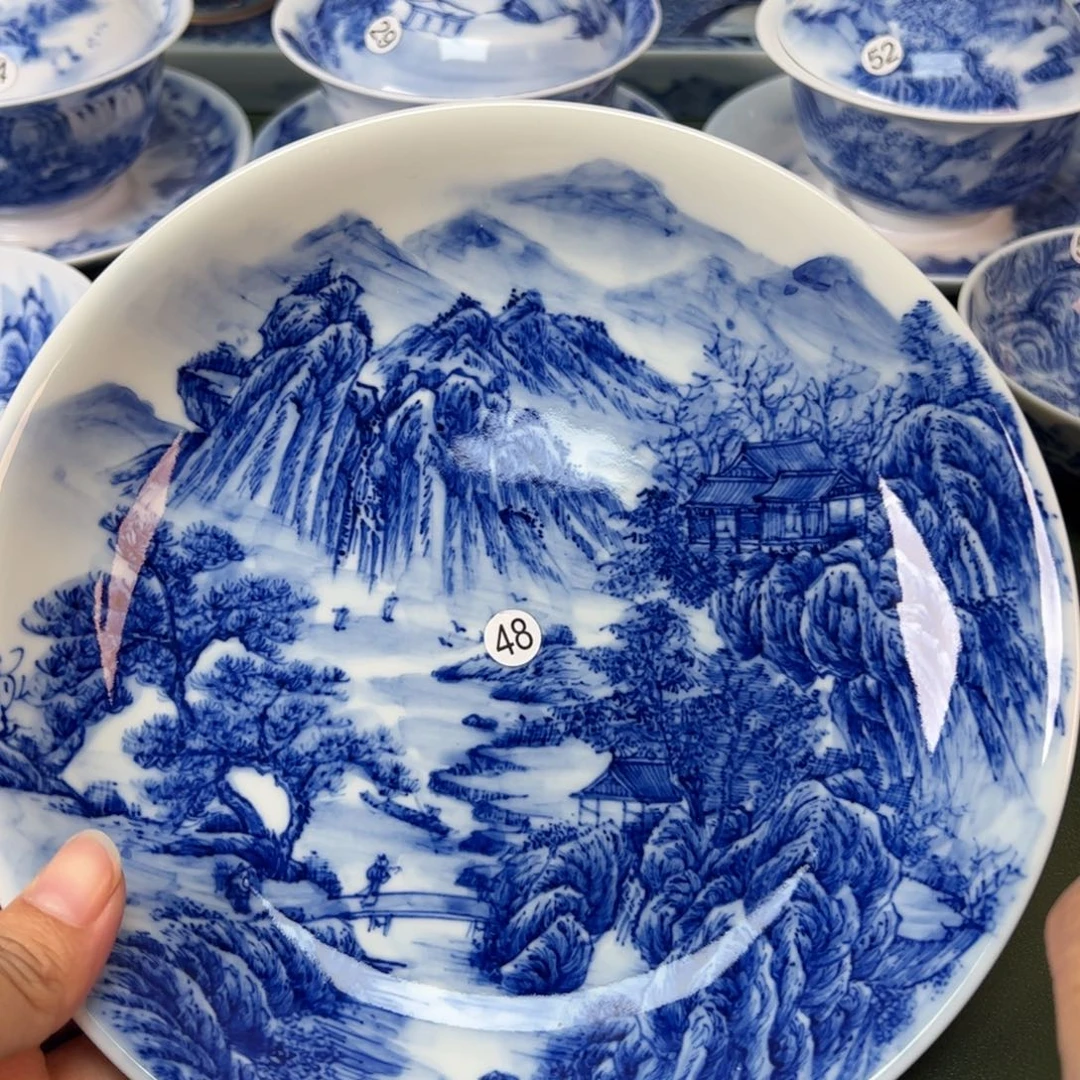 木木景德镇纯手工纯手绘茶具48