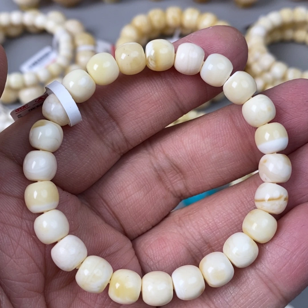 琥珀珠宝奇石未镶嵌8mm