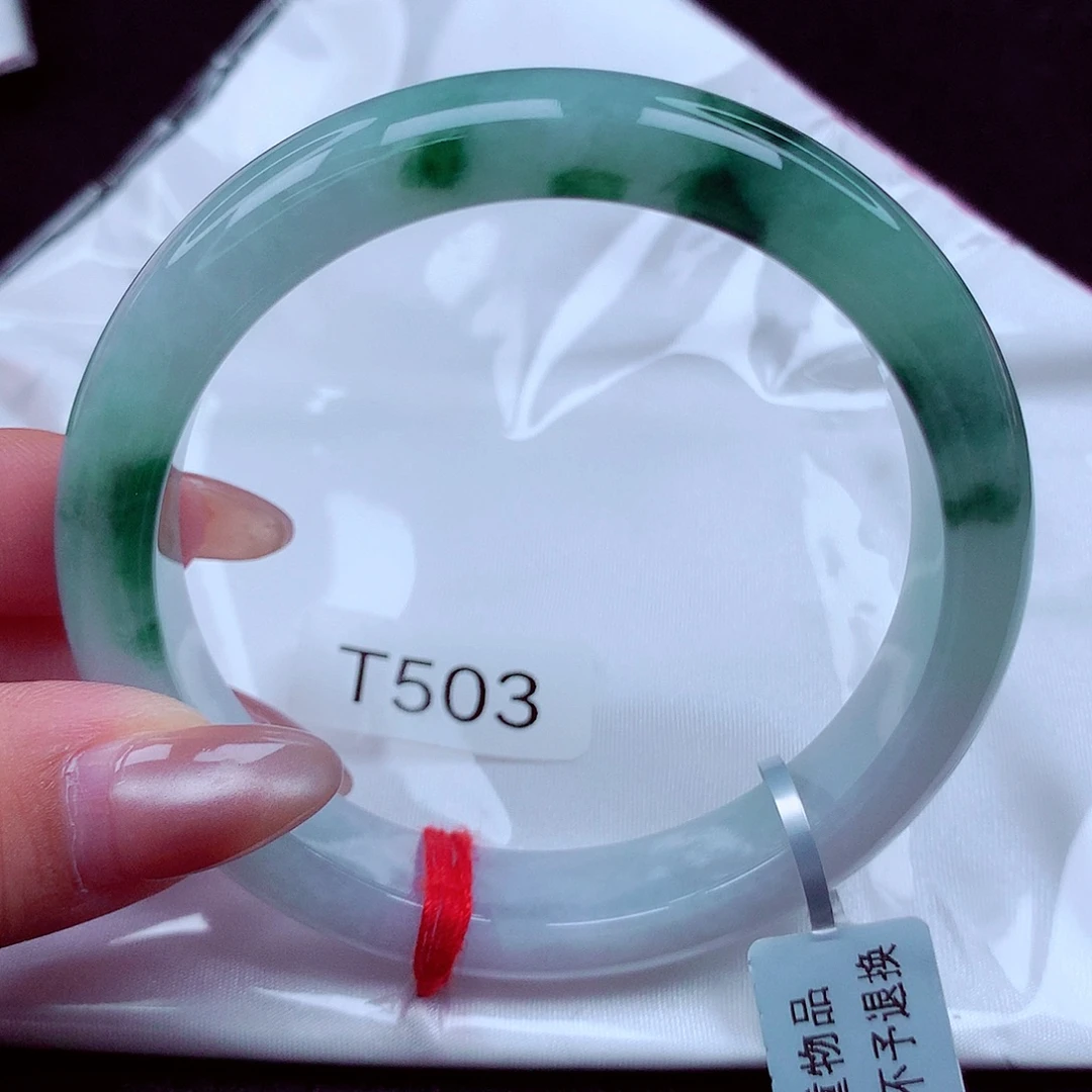 翡翠未镶嵌手镯天然缅甸翡翠A货