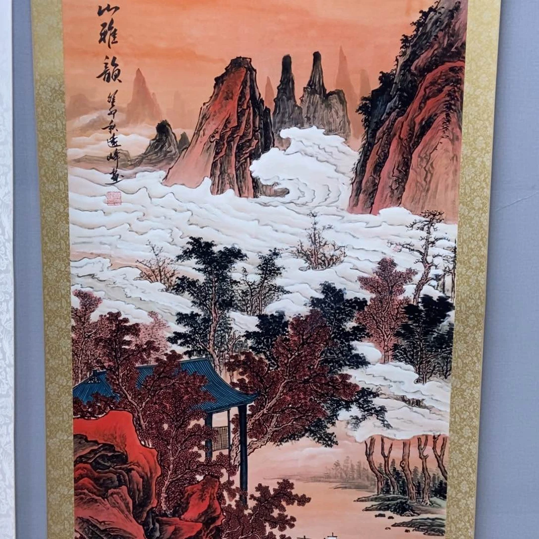 国画Y老师手笔手绘作品。