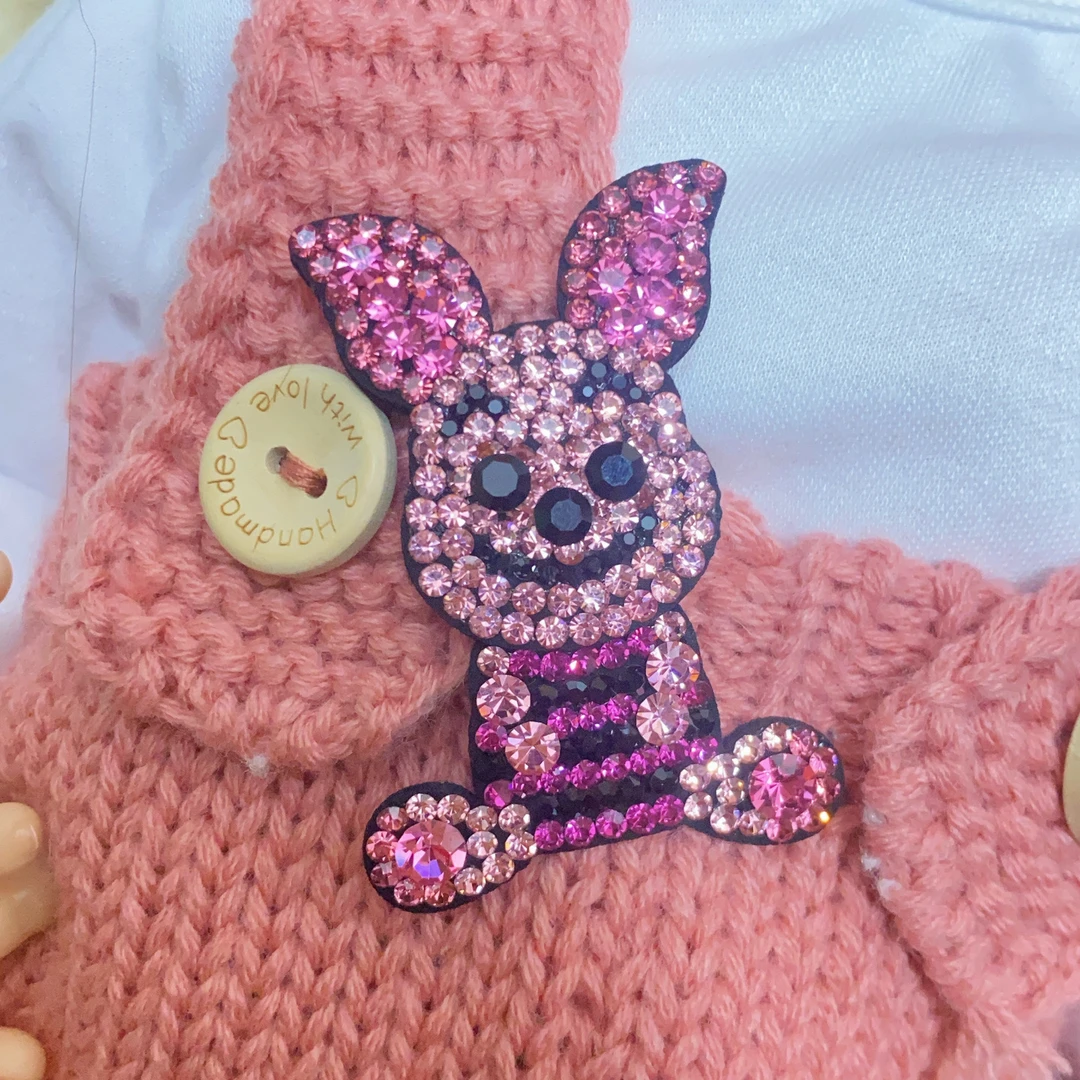 卡通皮杰猪可爱风拜拜夹