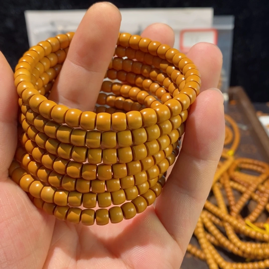 橄榄核手串/手链6.1橄榄核核尖单圈素串