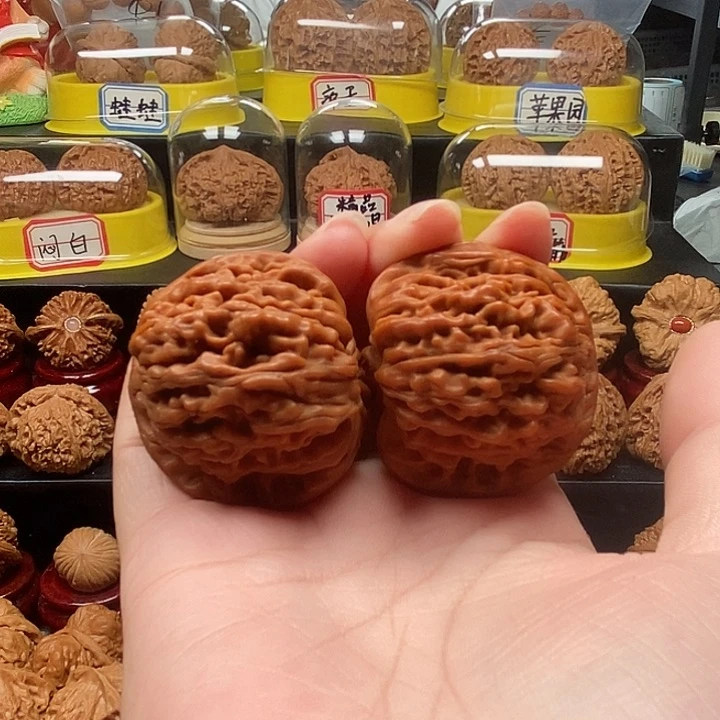 文玩核桃把件楼子43