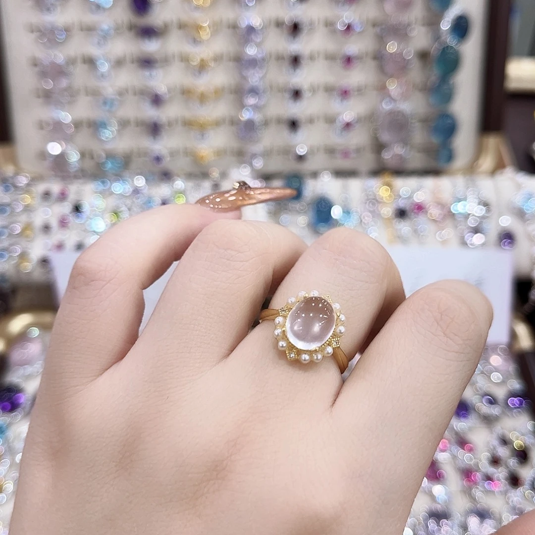 银S925镶嵌黄晶戒指