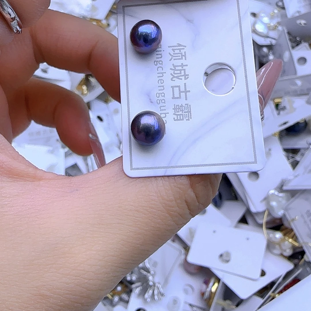 银S925镶嵌746淡水珍珠