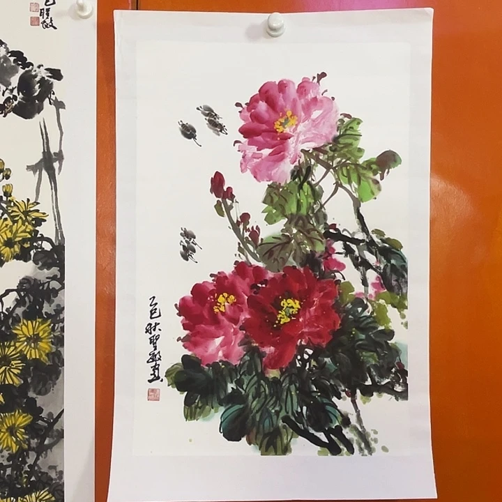 国画张圣敏先生纯手绘作品