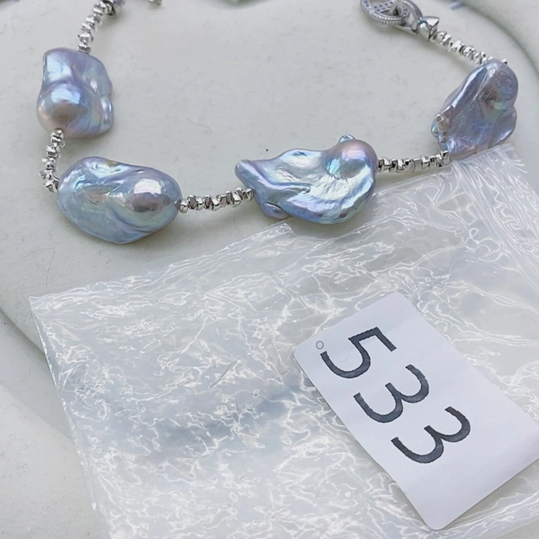 【闪购商品】淡水珍珠耳饰银S925镶嵌