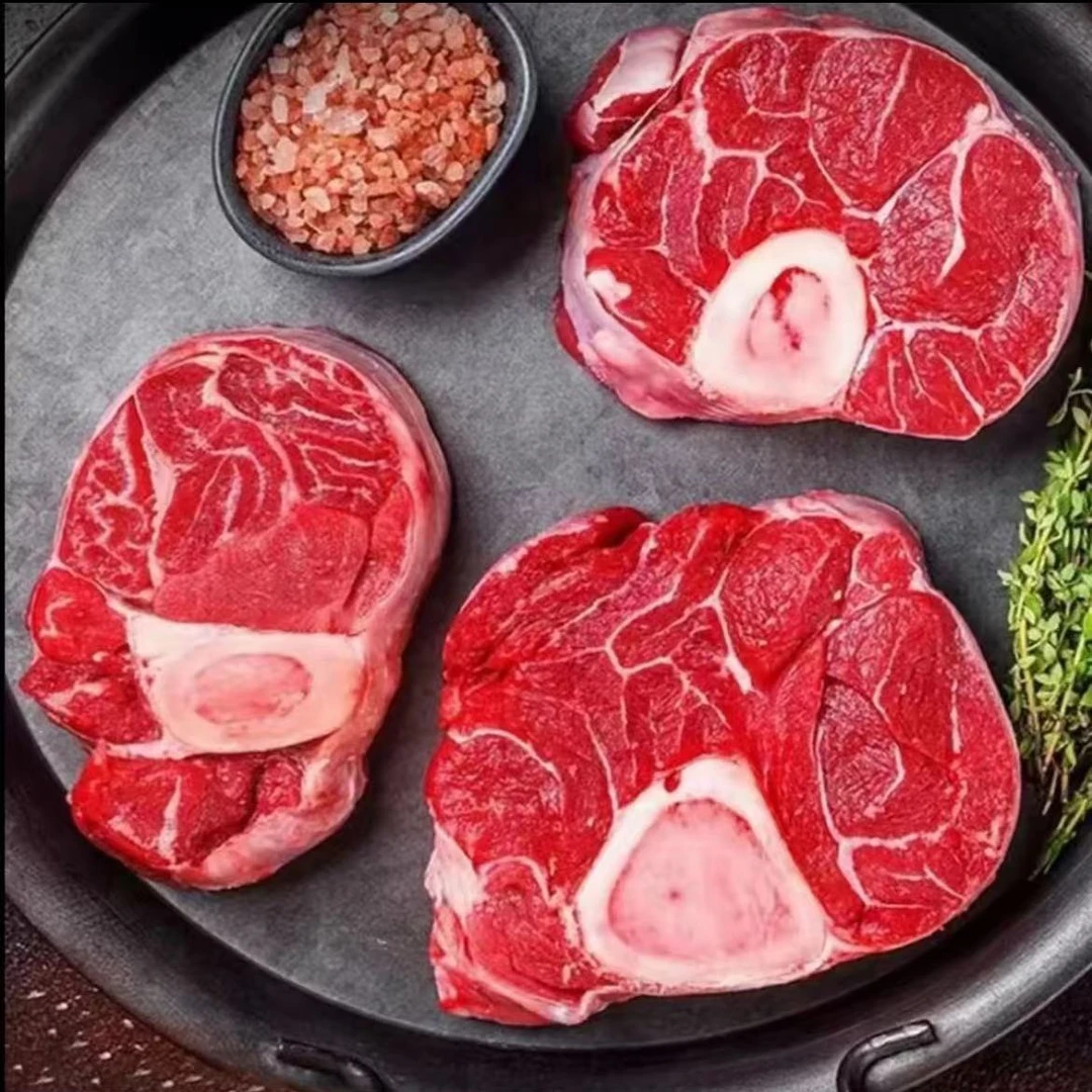 买三斤送两斤到手5斤】带骨牛肉牛腱子带骨犊牛牛小腿顺丰包邮牛肉