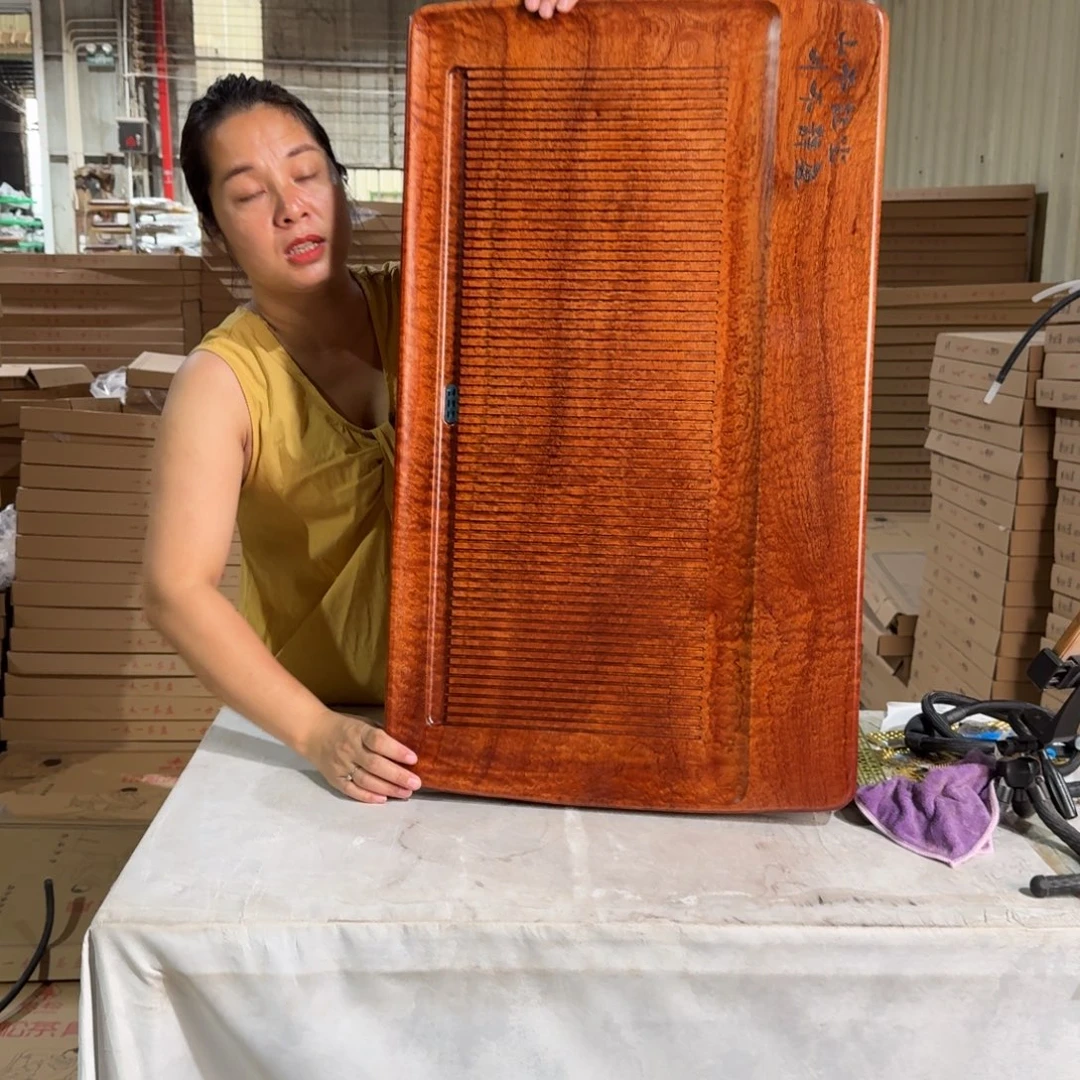 花梨木茶盘82*48尺寸