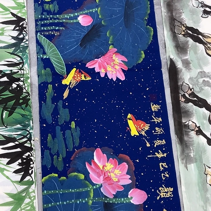 小周画廊的直播间