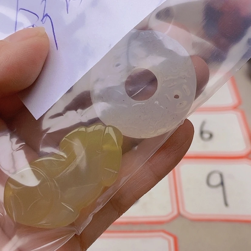 【闪购商品】未镶嵌玛瑙/玉髓珠宝半成品舒*