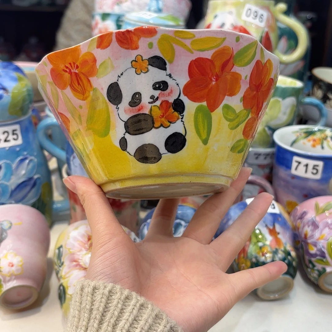 瓷片兔兔好可爱呀打