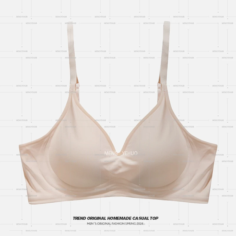 【野火】果冻条无痕内衣 小胸聚拢大胸显小 薄款透气