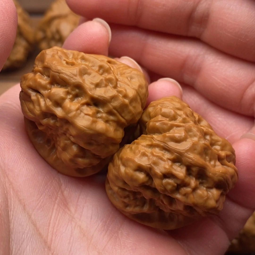 【闪购商品】文玩核桃把件肌肉开背蛙边35