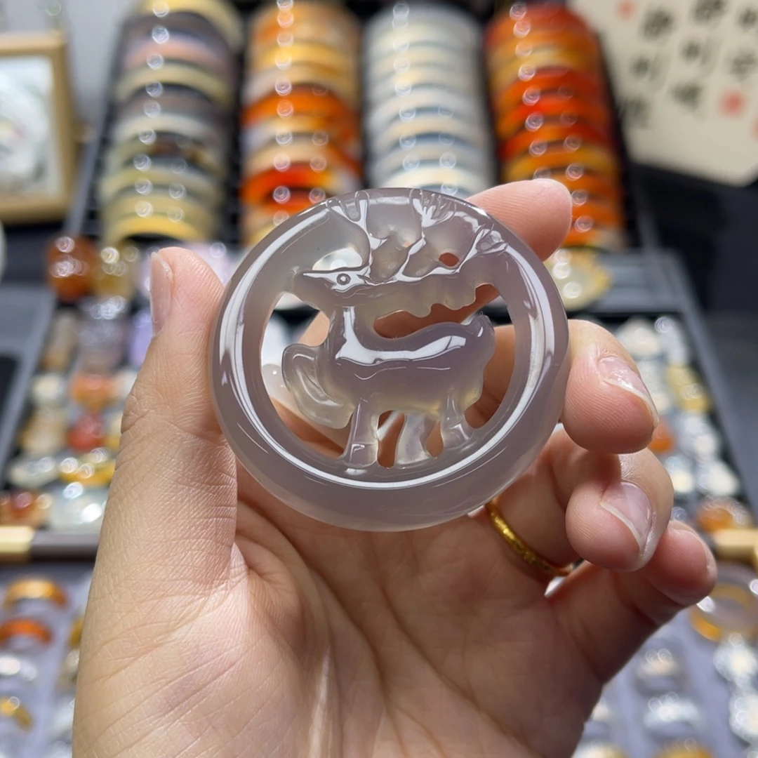 未镶嵌颈饰玛瑙/玉髓