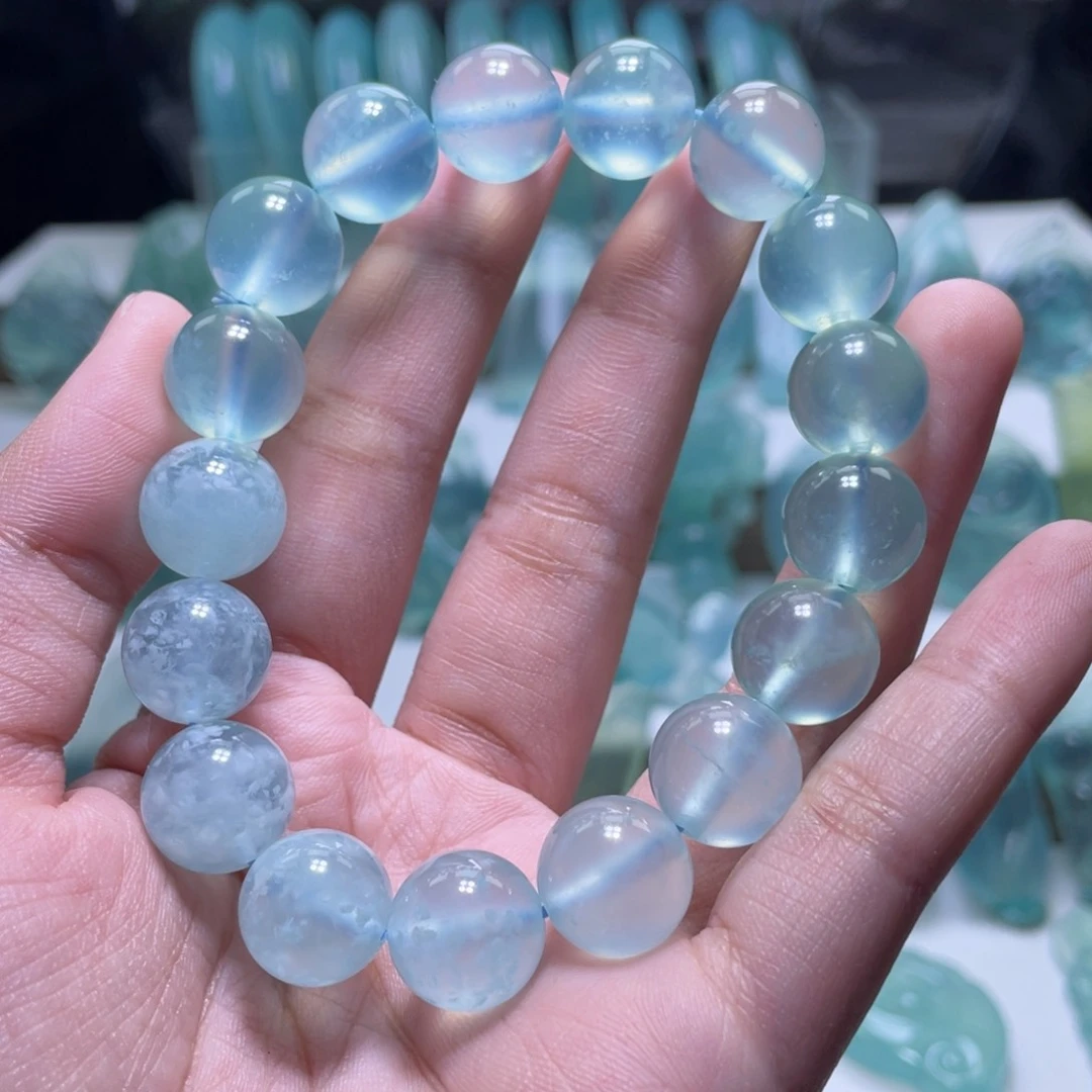 蛇纹石玉手链未镶嵌L****e