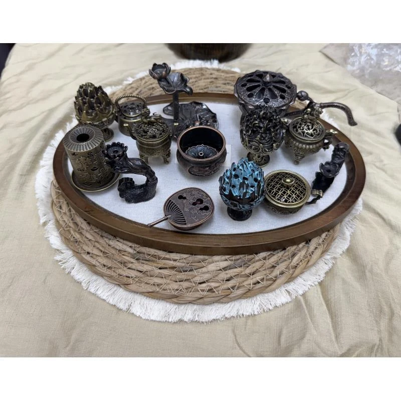 复古小香炉中式香薰摆件