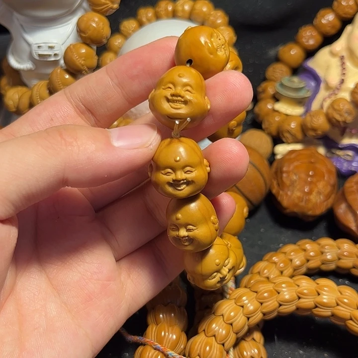 手串/手链橄榄核十分开心