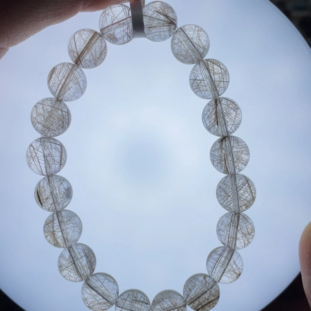 未镶嵌手链长石银发