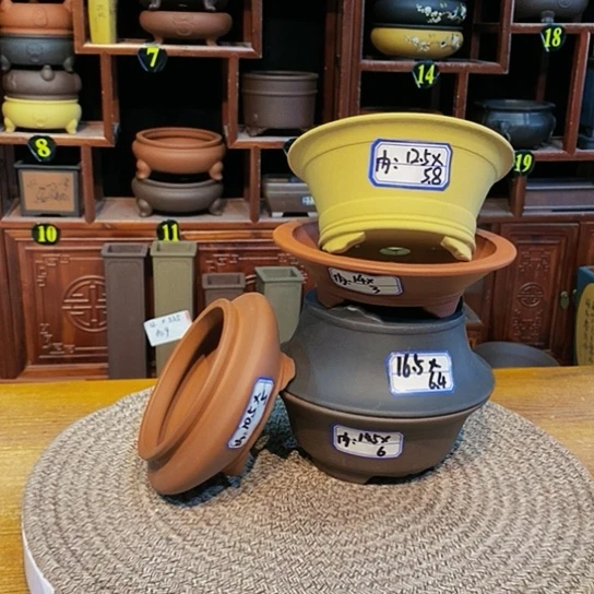 紫砂花盆紫砂花盆