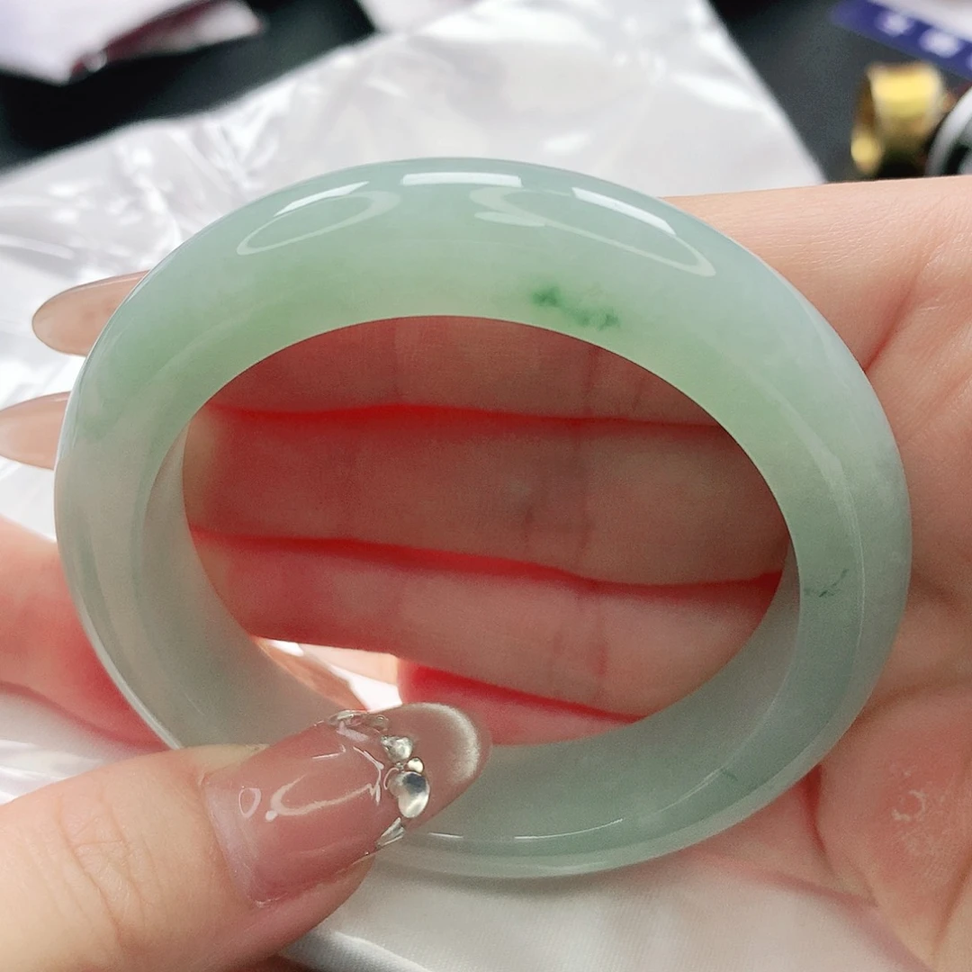 未镶嵌手镯翡翠缅甸天然A货翡翠58号