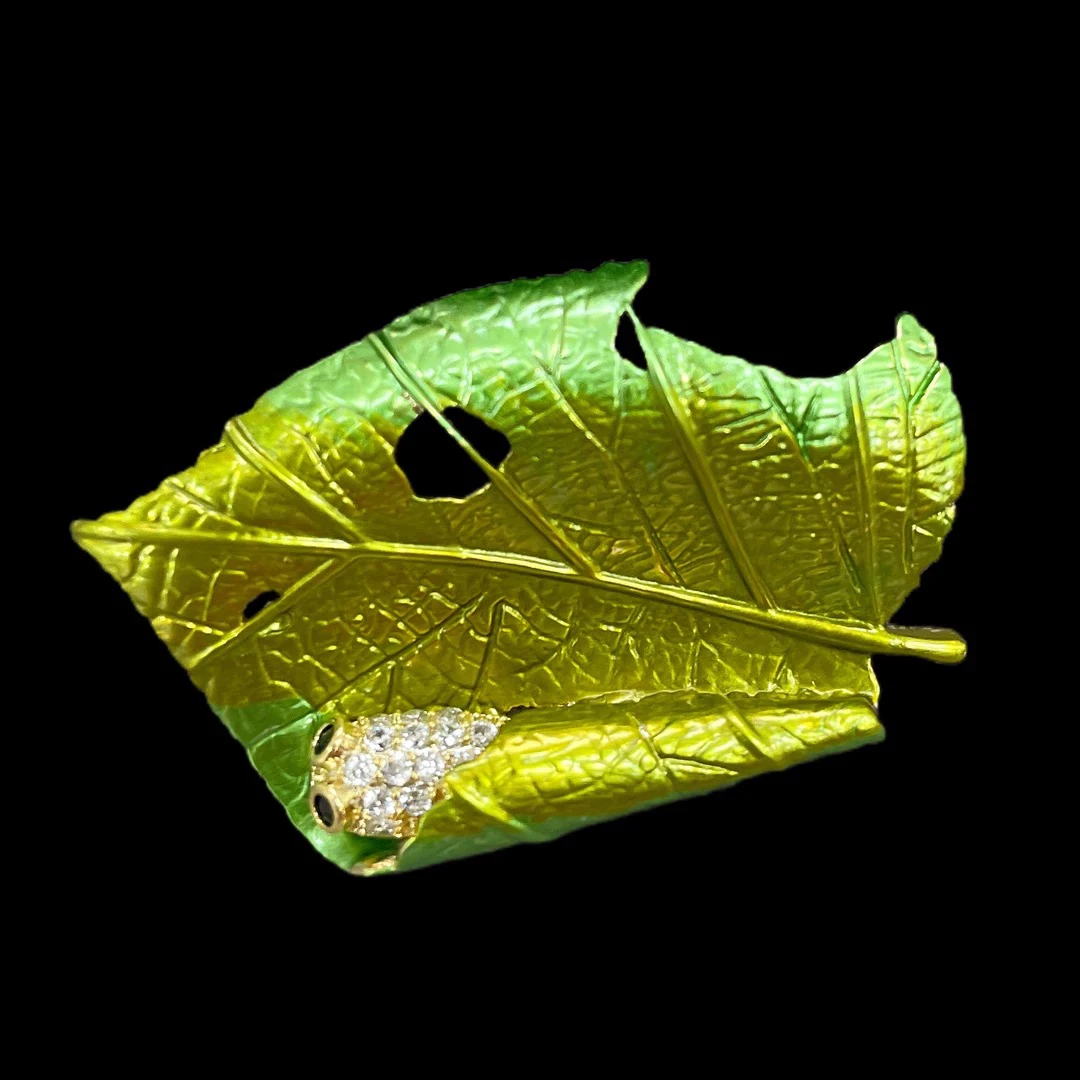 铜合金胸针 200865手作胸针孤品