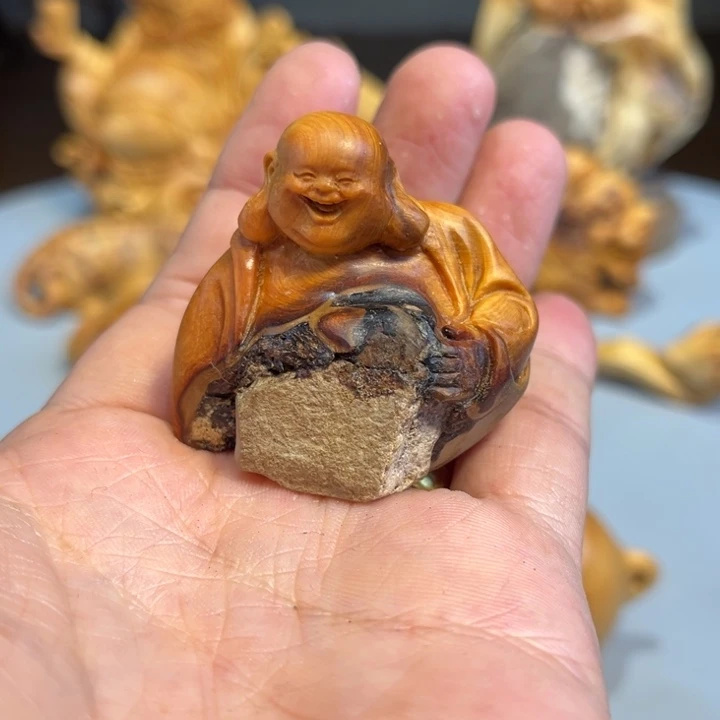 柏木（崖柏）根雕工艺摆件
