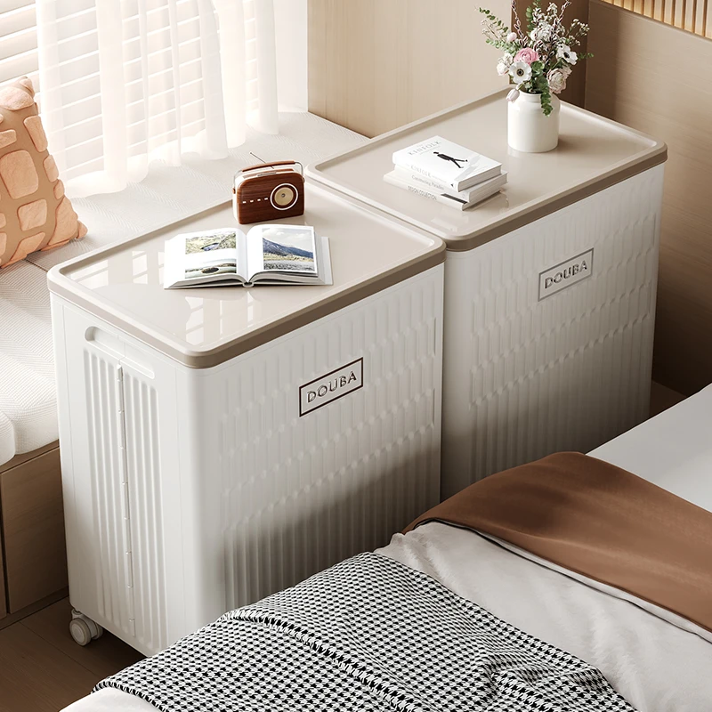 百年正和衣服收纳箱整理箱家用大容量翻盖可折叠衣物被子收纳柜-B