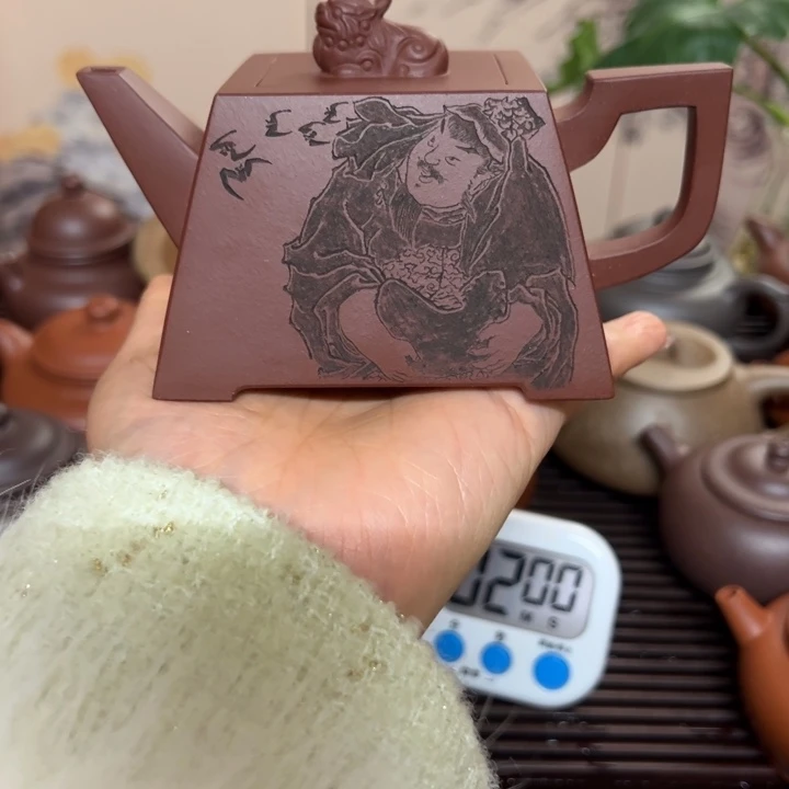 紫砂茶壶秋**生宜兴紫砂文化艺术